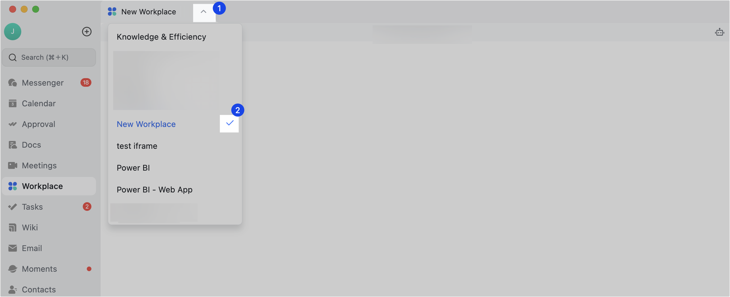 Publish and enable a Custom Workplace