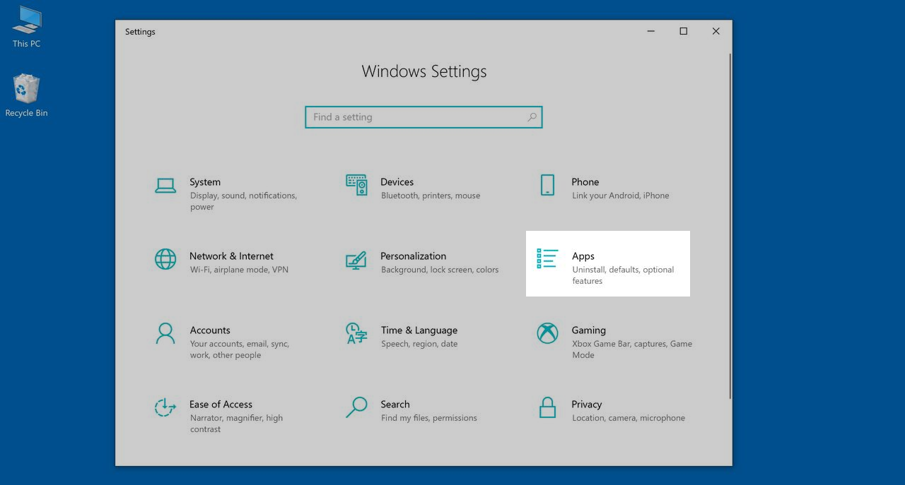 Change default browser