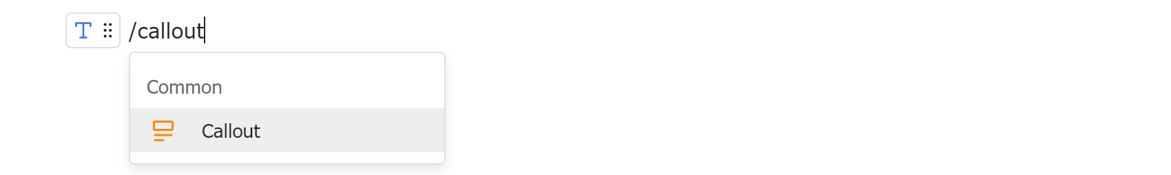 Insert callouts in Docs