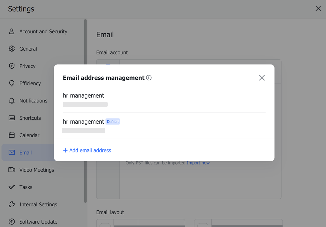 Admin | Create aliases for public mailboxes and mailing lists