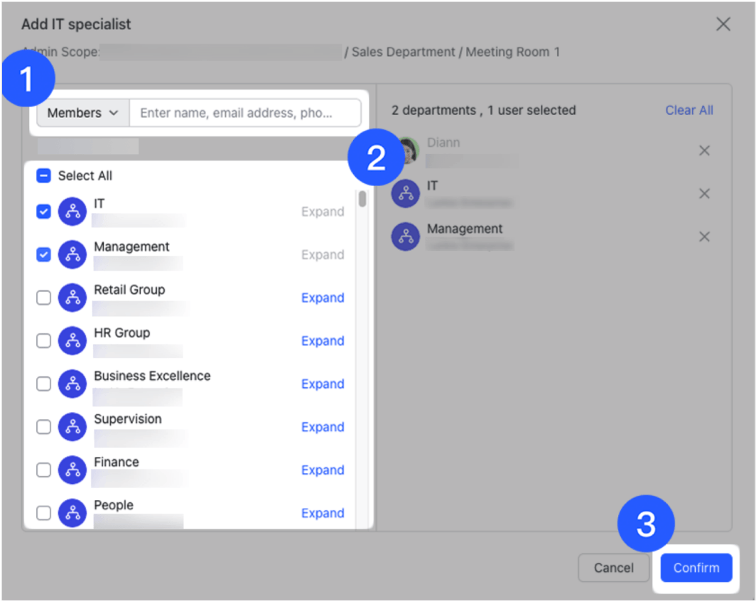 Admin | Configure deployment permissions