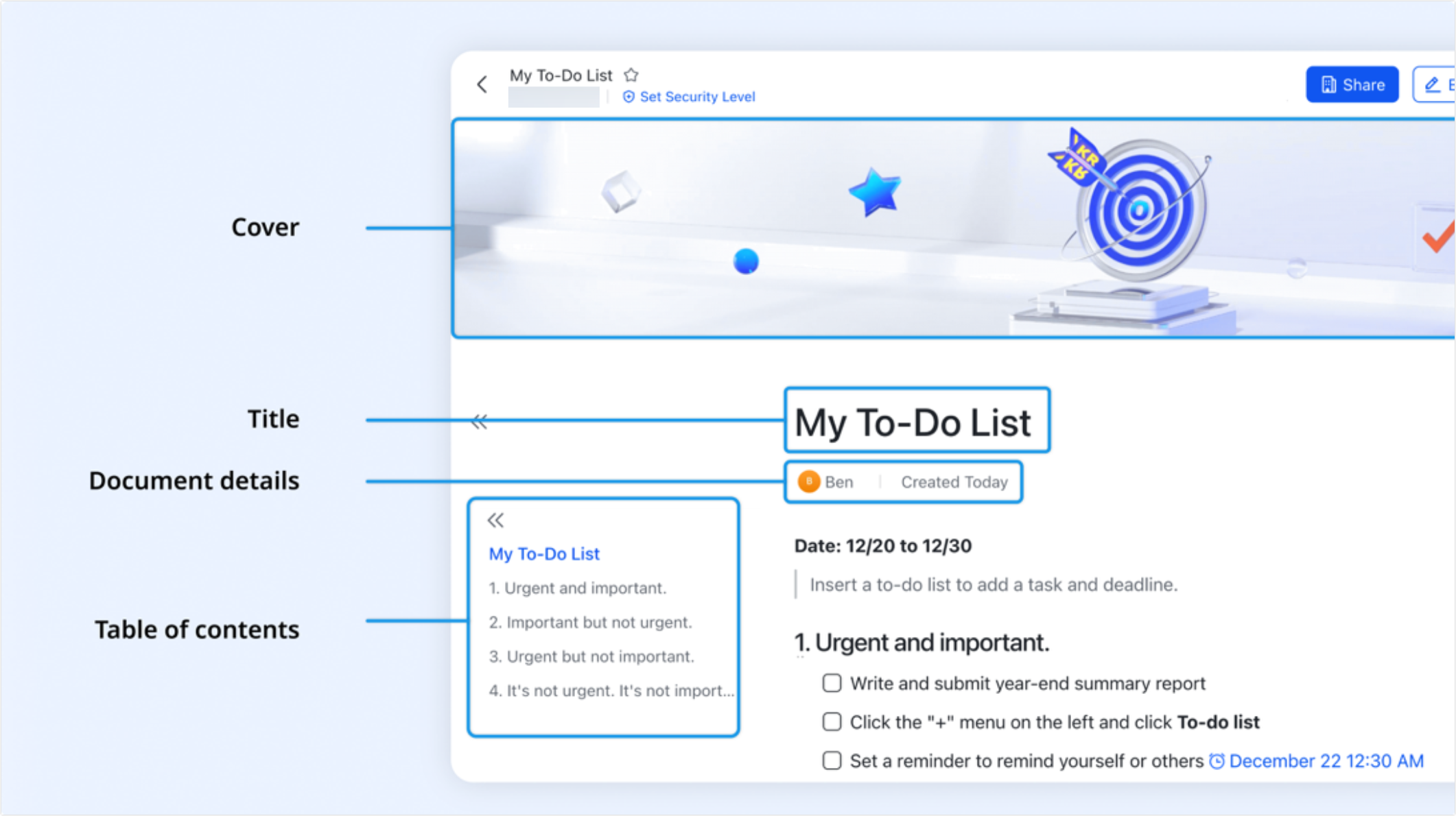 Get started with Docs