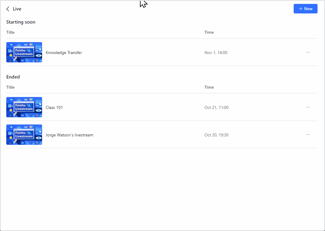 Allow the audience to join the livestream studio through the event card