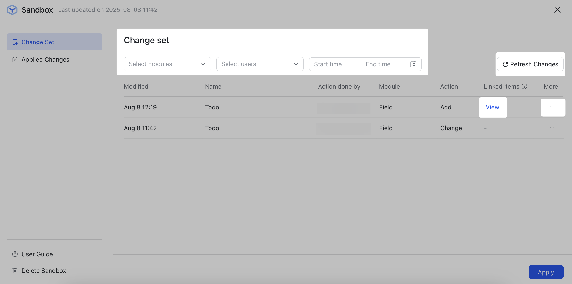 New features for Base