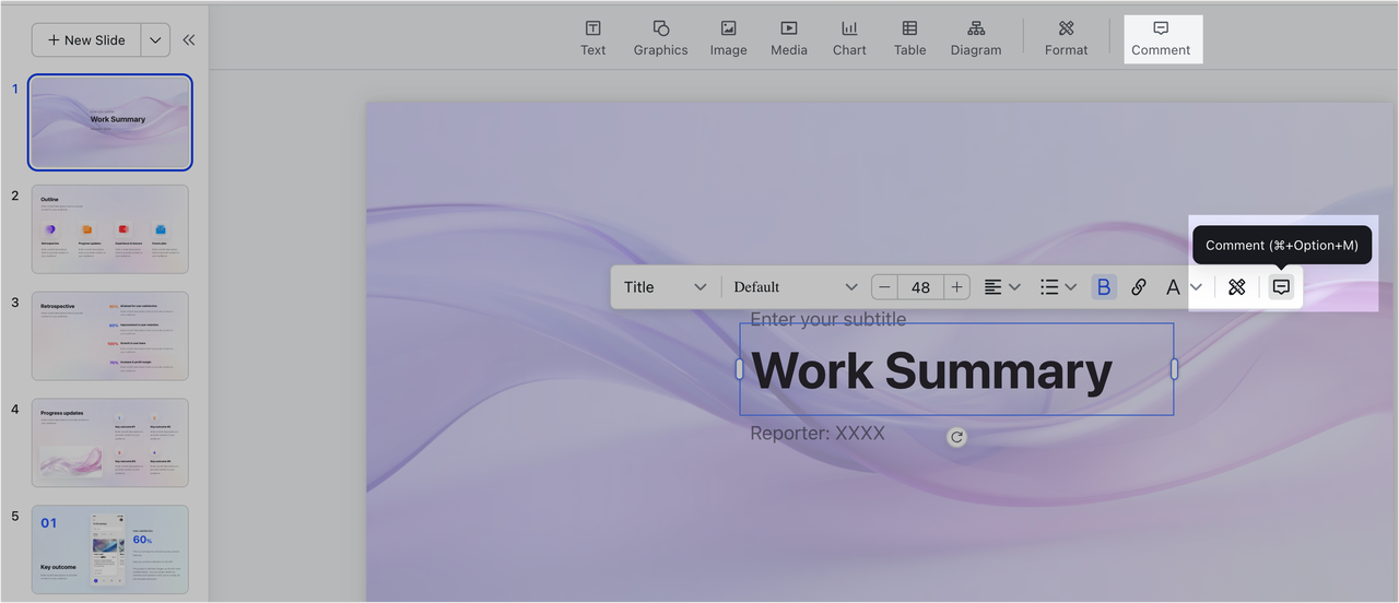 Get started with Slides