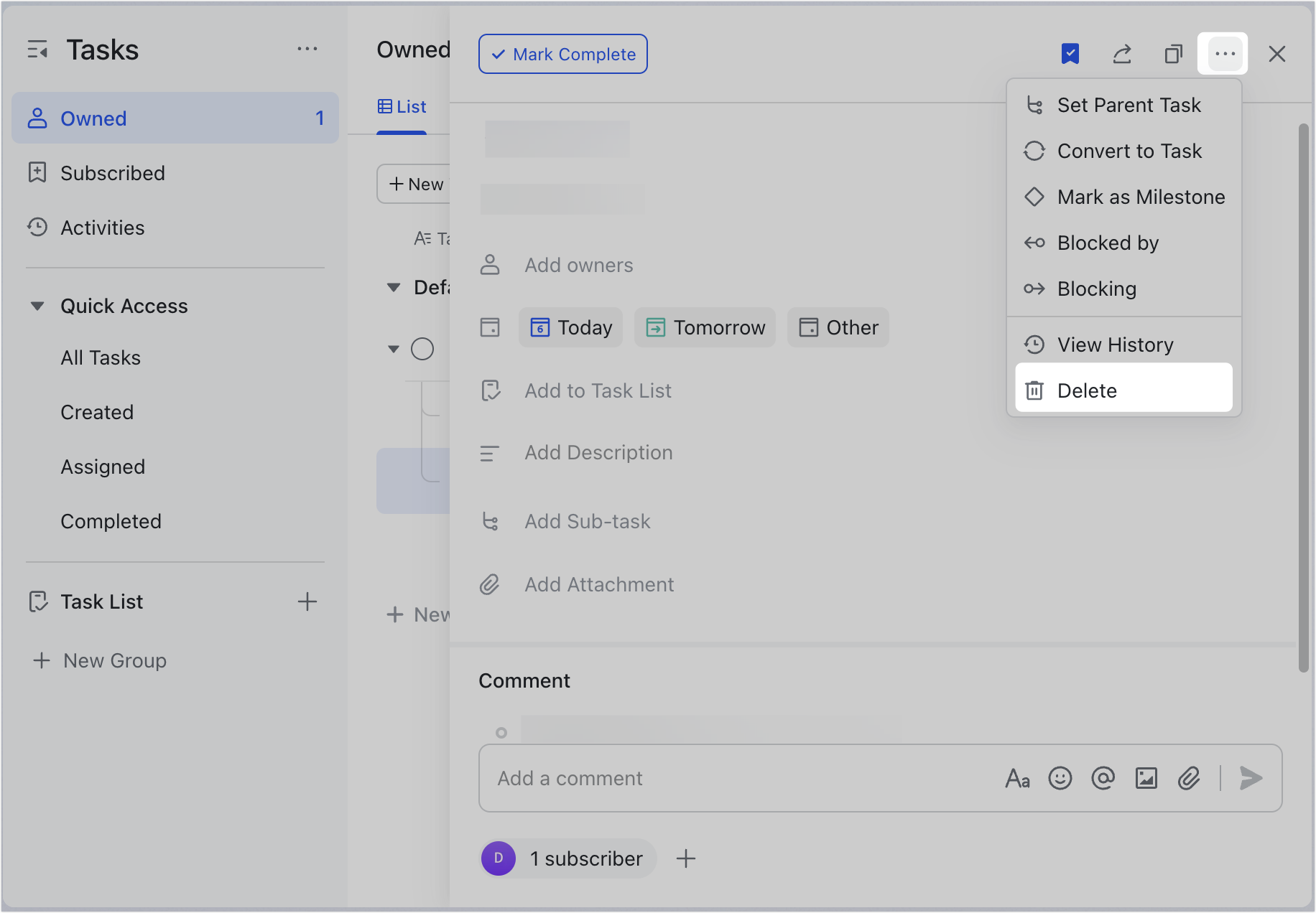 Use sub-tasks