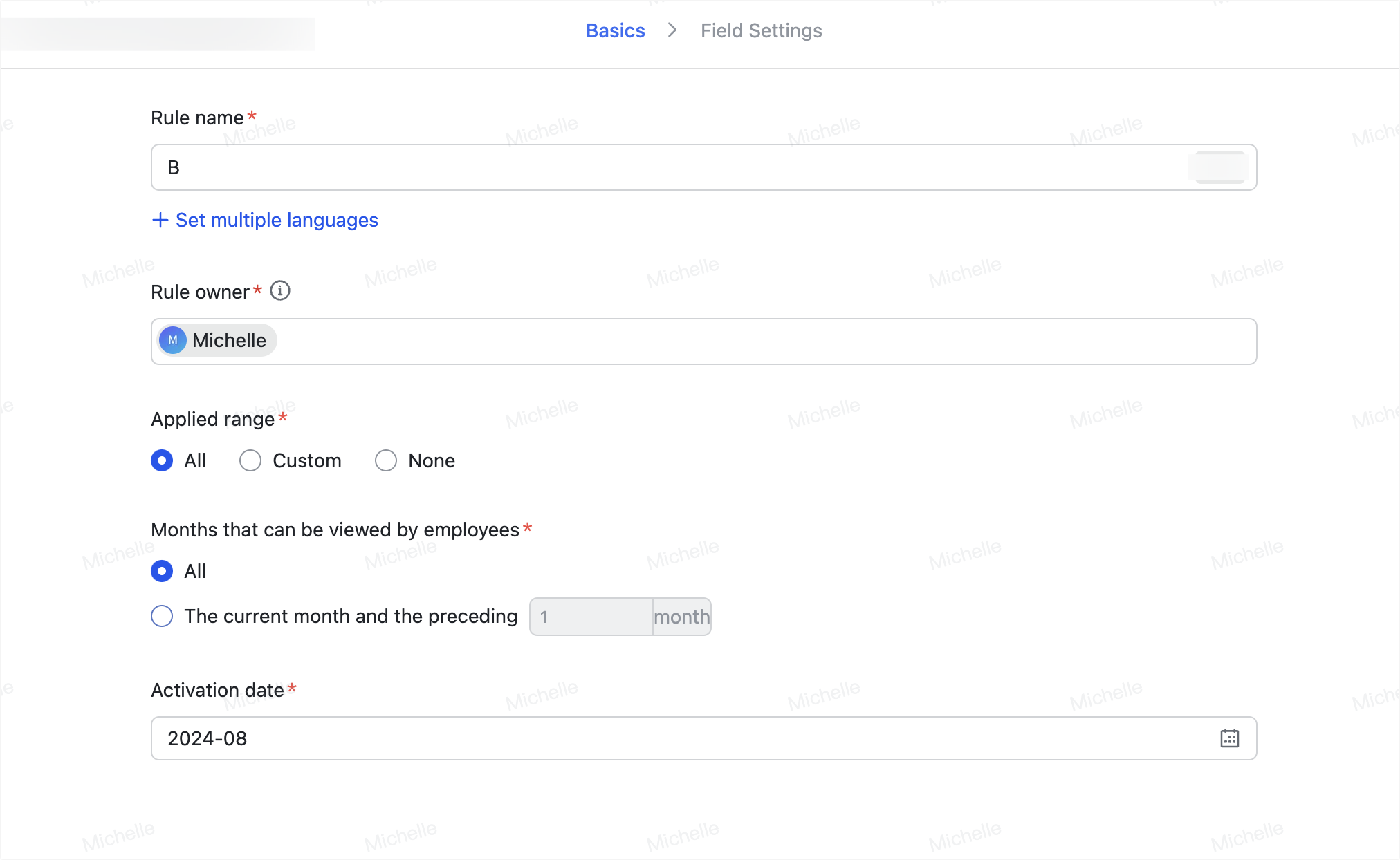 Admin | Set mobile attendance reports