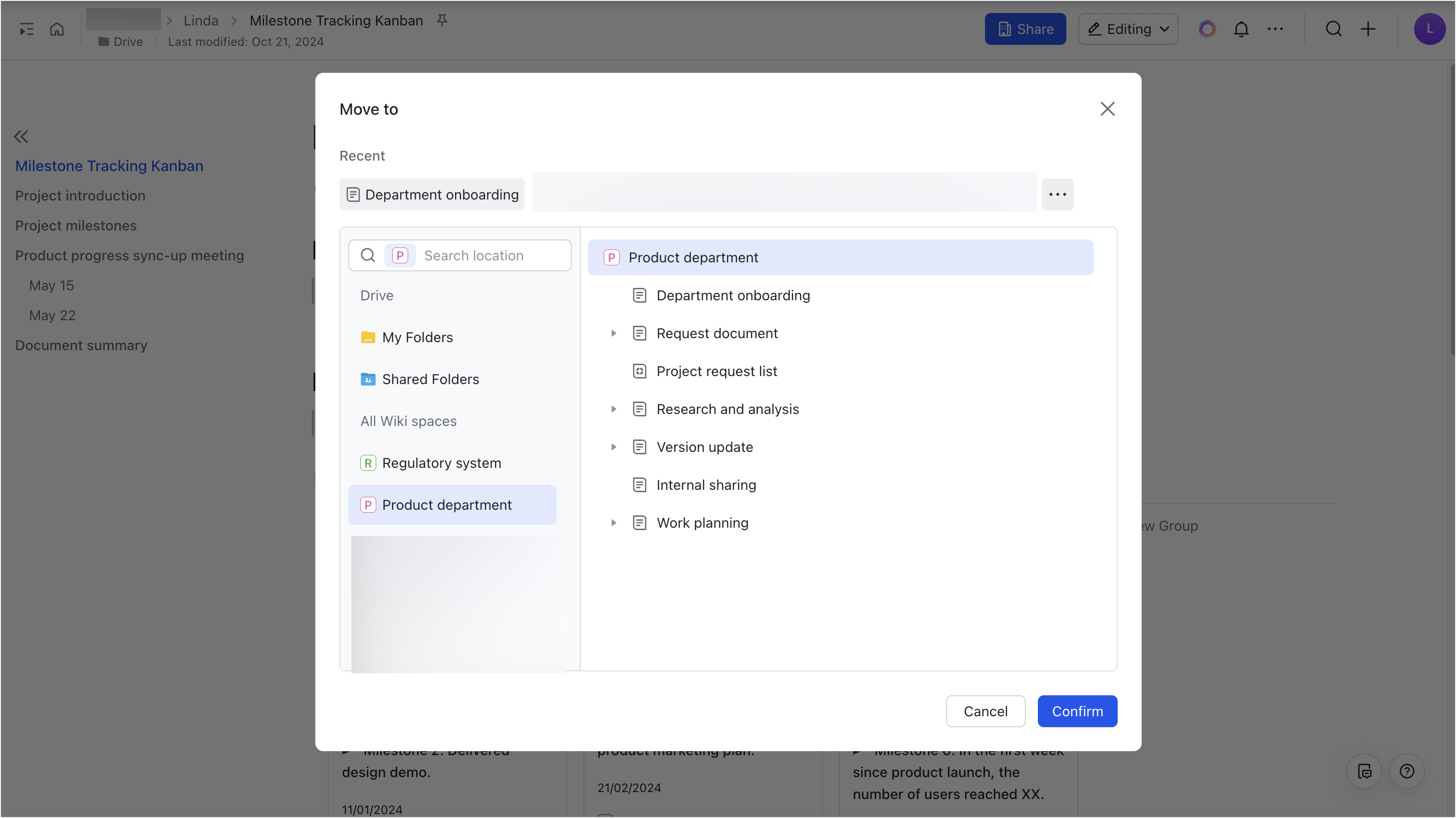 Move documents to Wiki