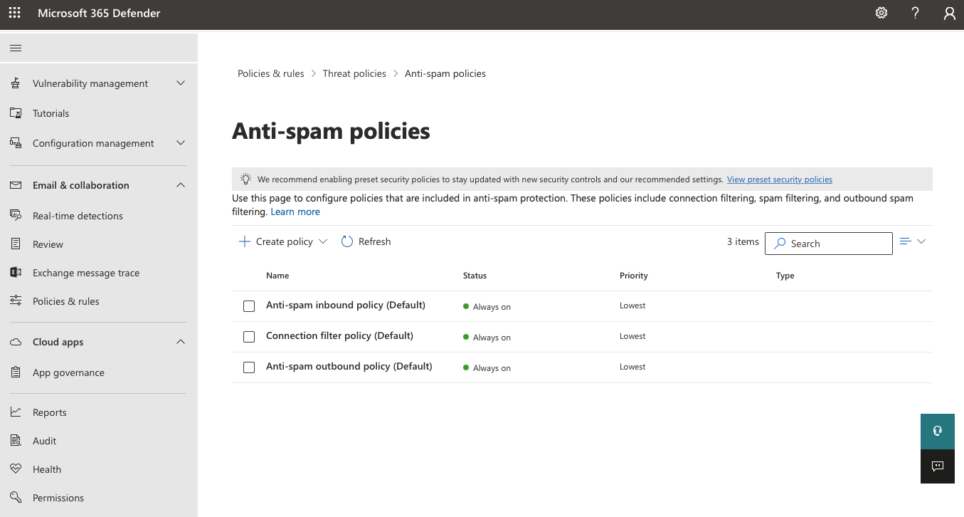 Admin | Configure email domain whitelist in the Exchange admin console
