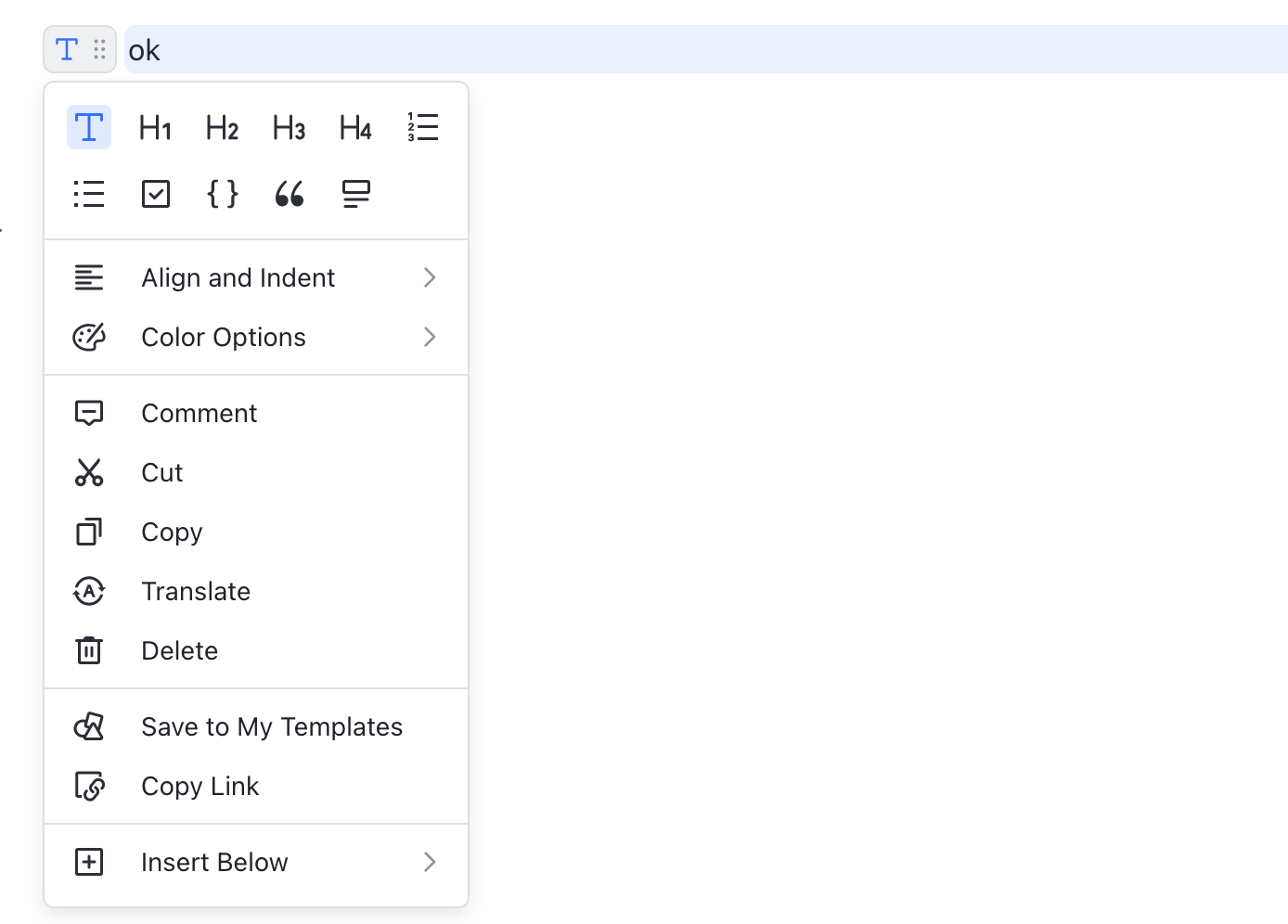 Set anchors in Docs