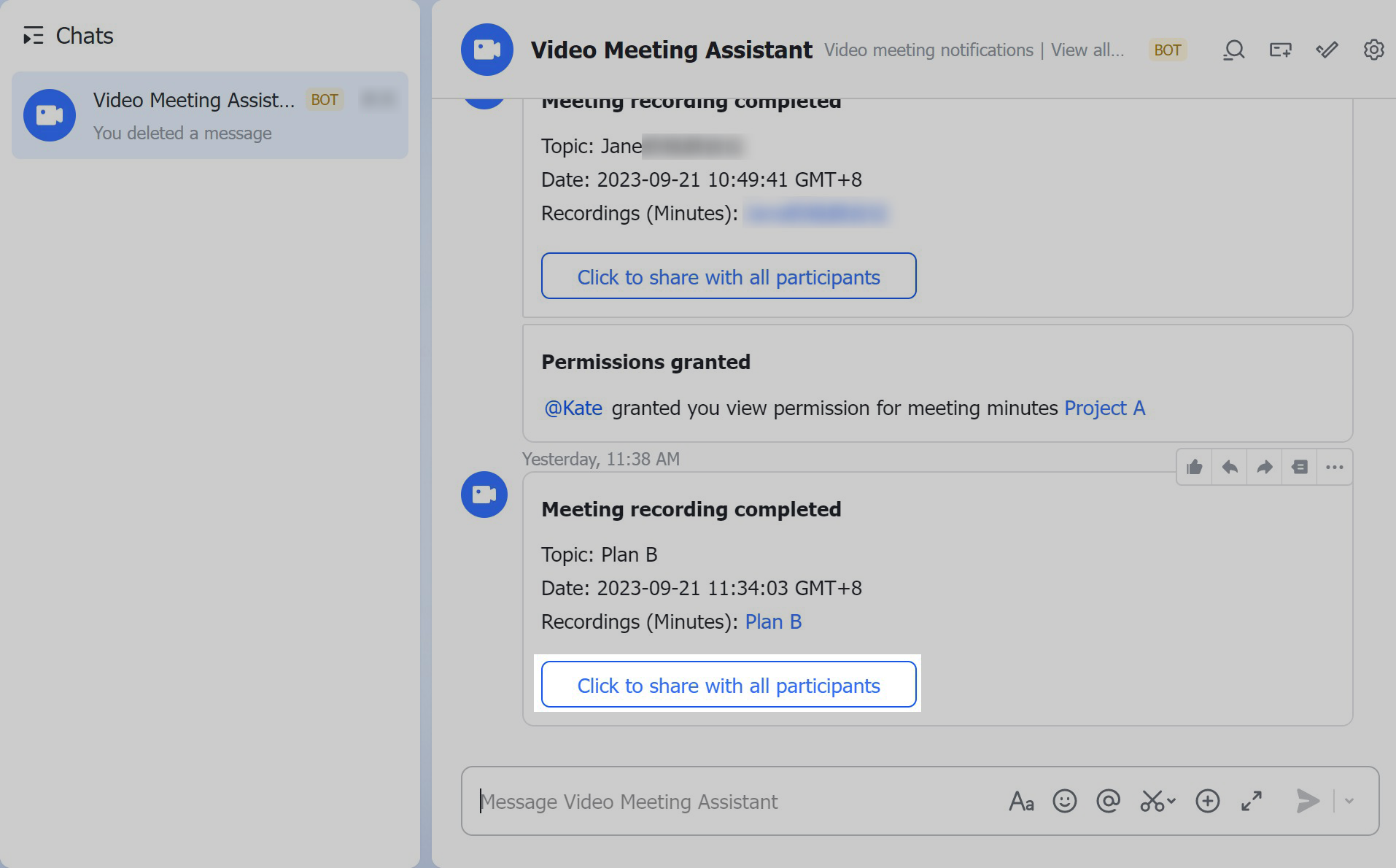 Get started with Feishu Minutes