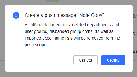 Create and manage Help Desk push notifications