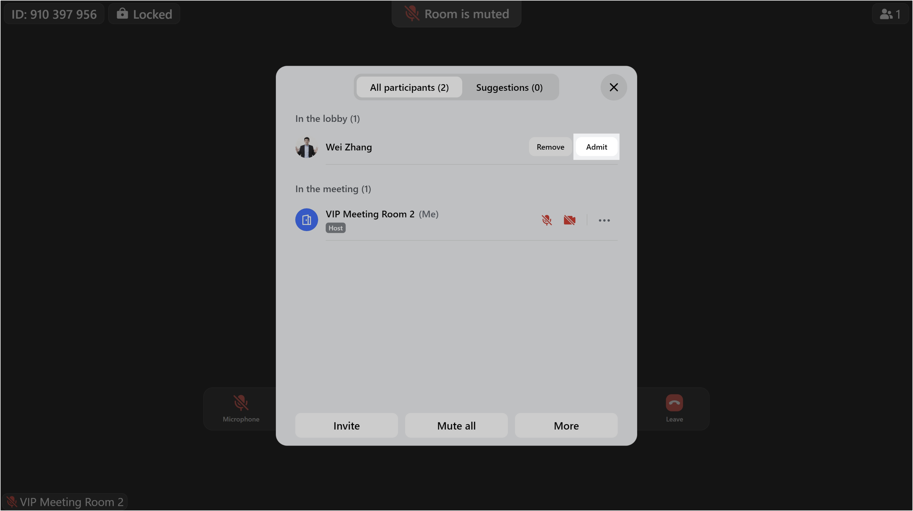 Manage Permissions And Participants During Meetings