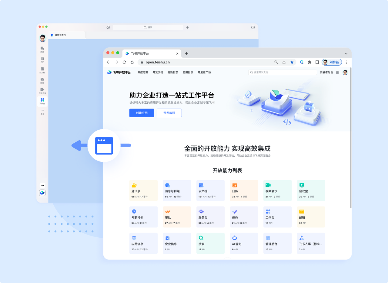 一分钟了解飞书工作台