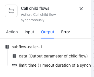 Call Child Flow
