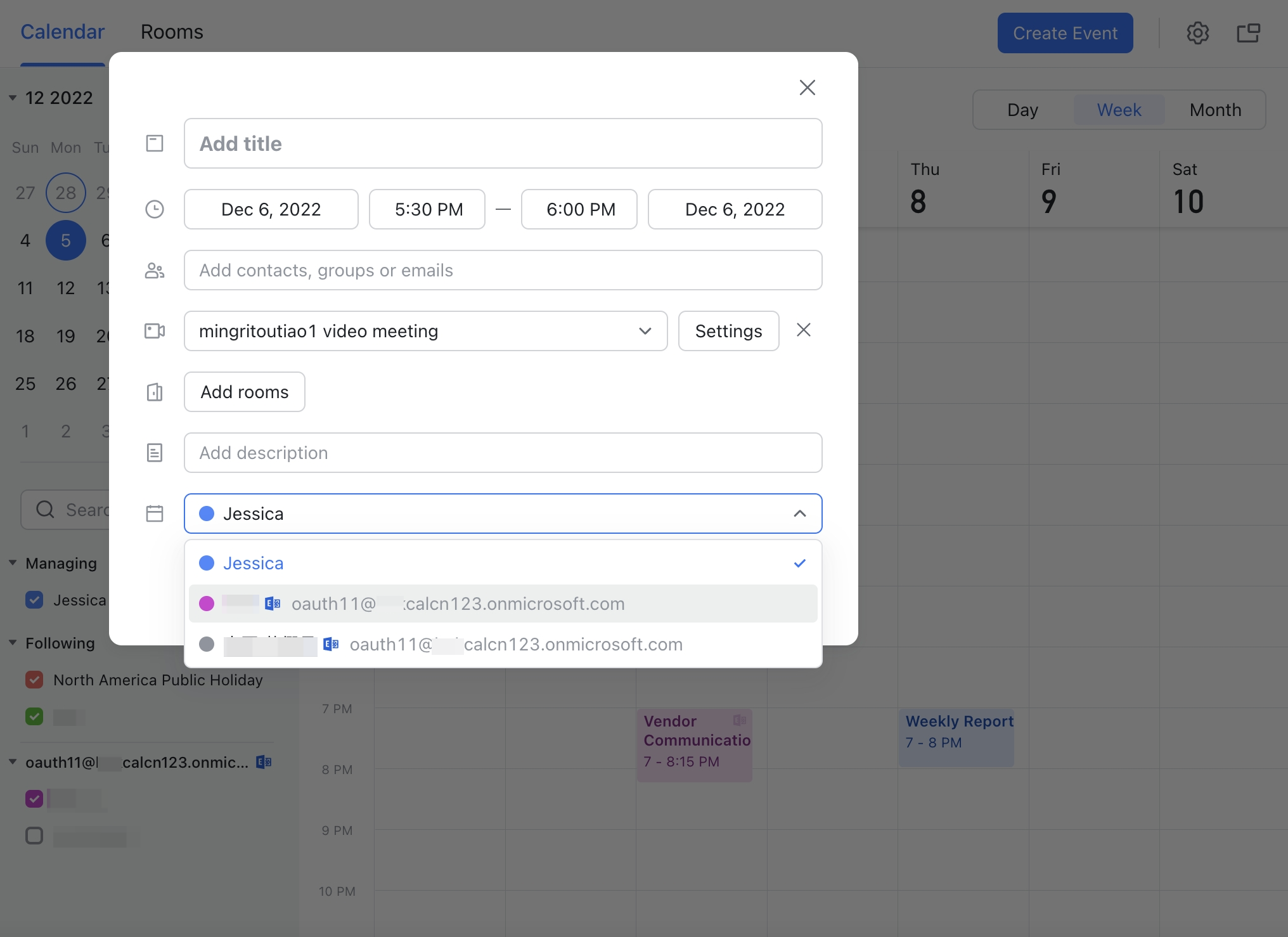 Feishu and Exchange calendars two-way sync guide