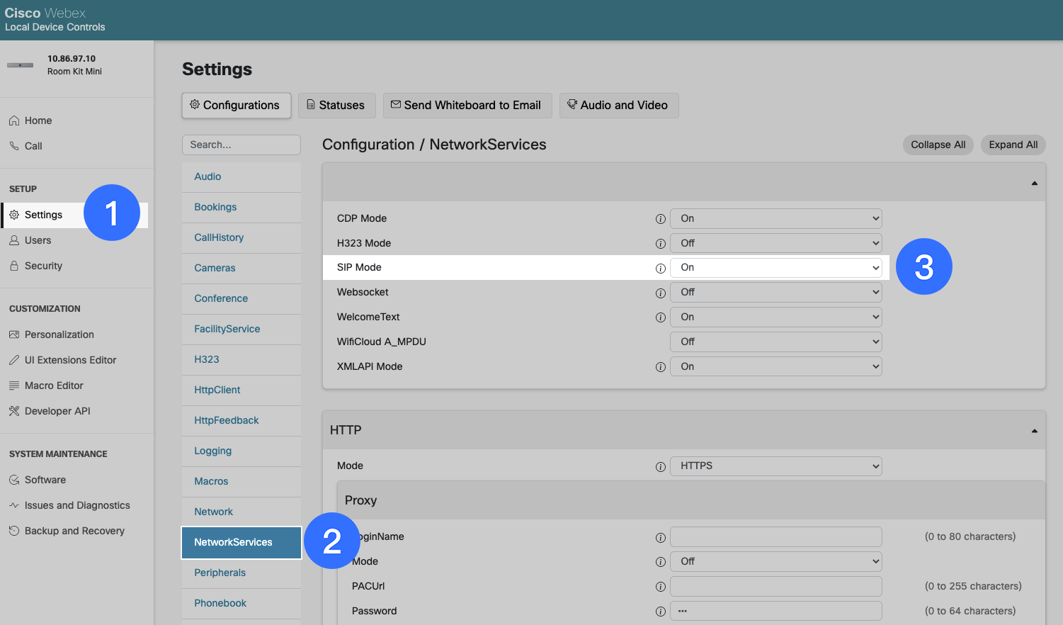 Admin | Register a Cisco SIP meeting room terminal to Feishu