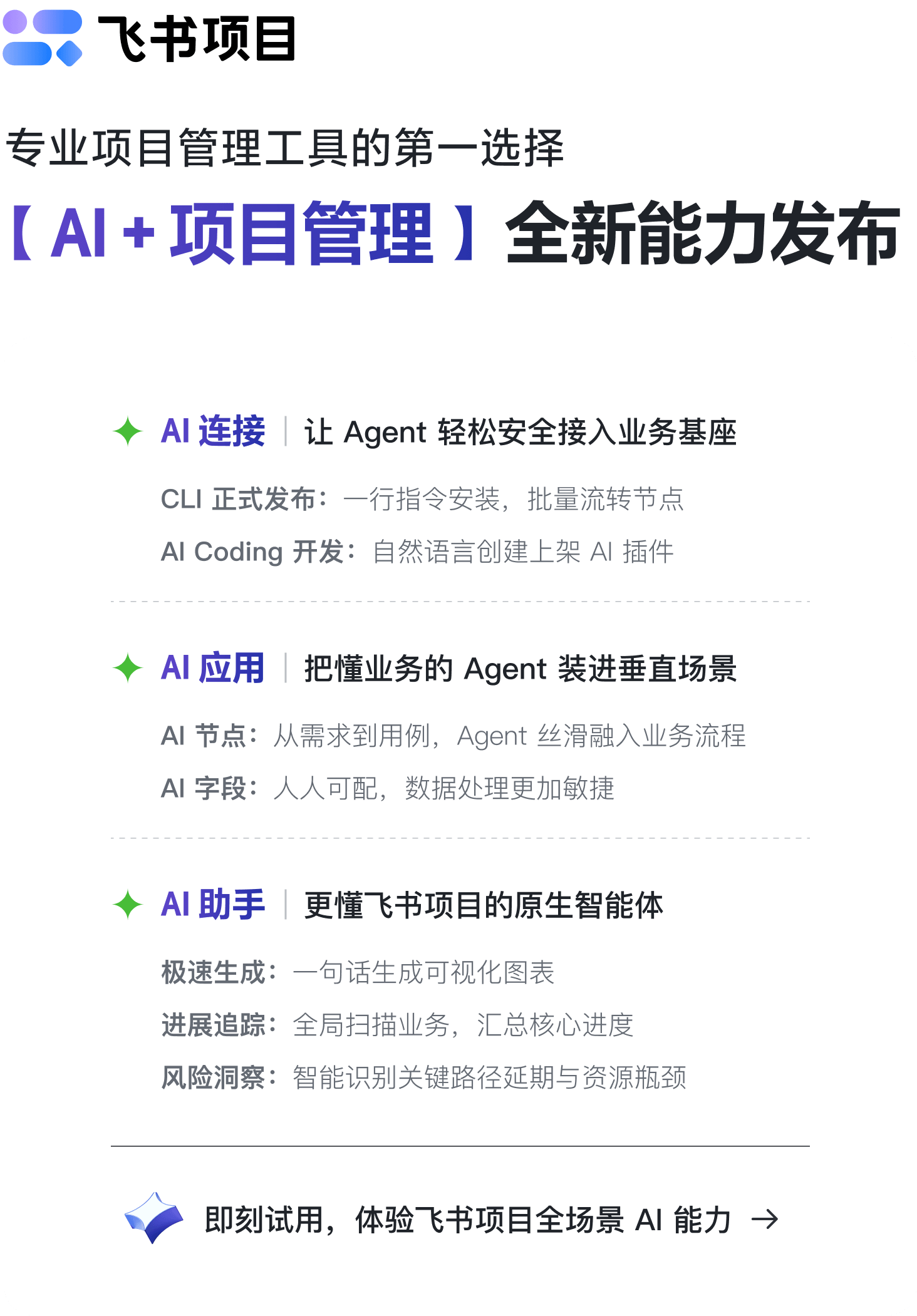 飞书项目AI新能力