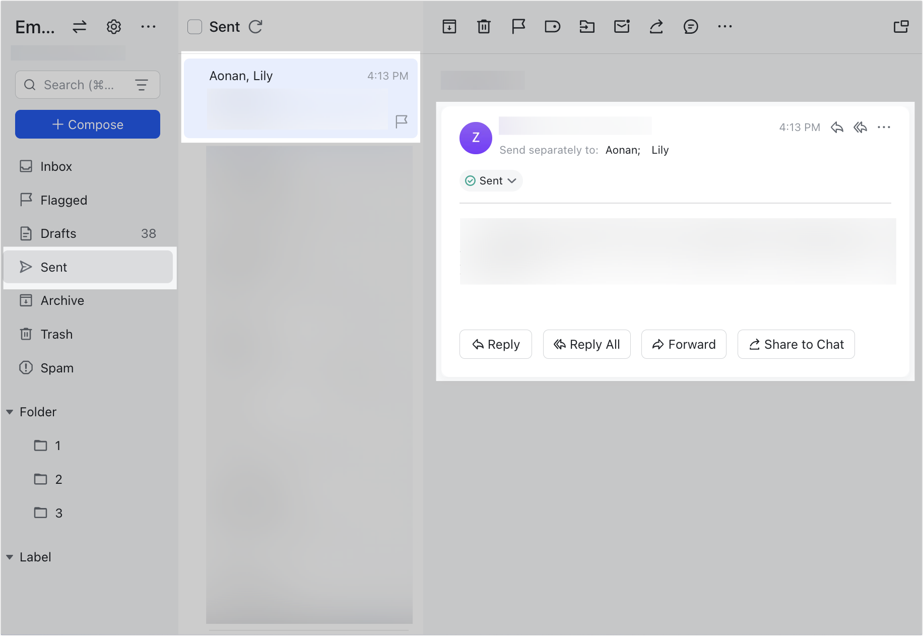 Send separate emails to recipients