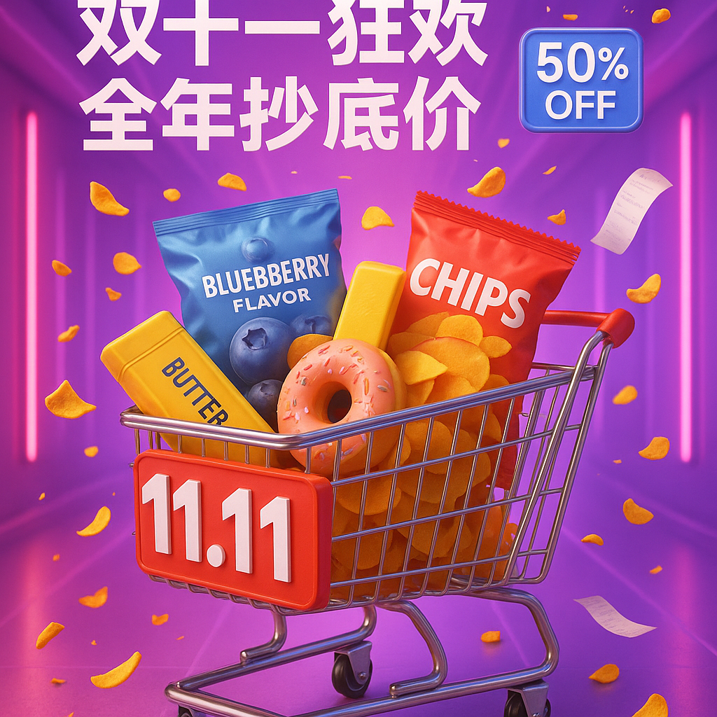 🛍️ 双11做图太耗时？看这篇就搞定！