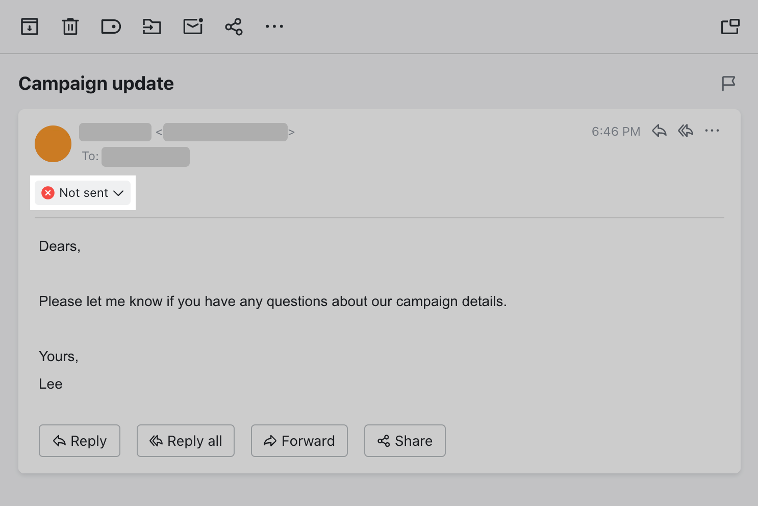 view-email-delivery-status