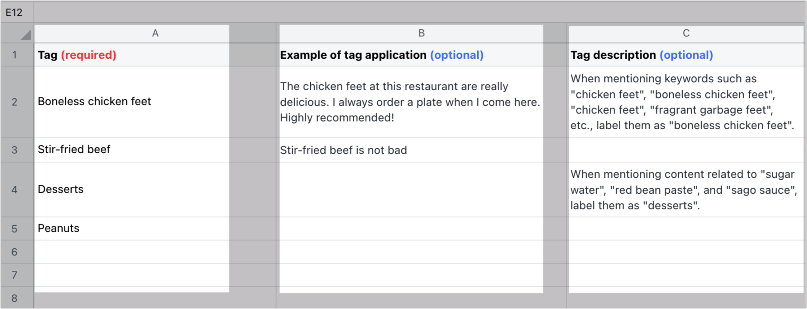 Tag data using your organization's tag galleries