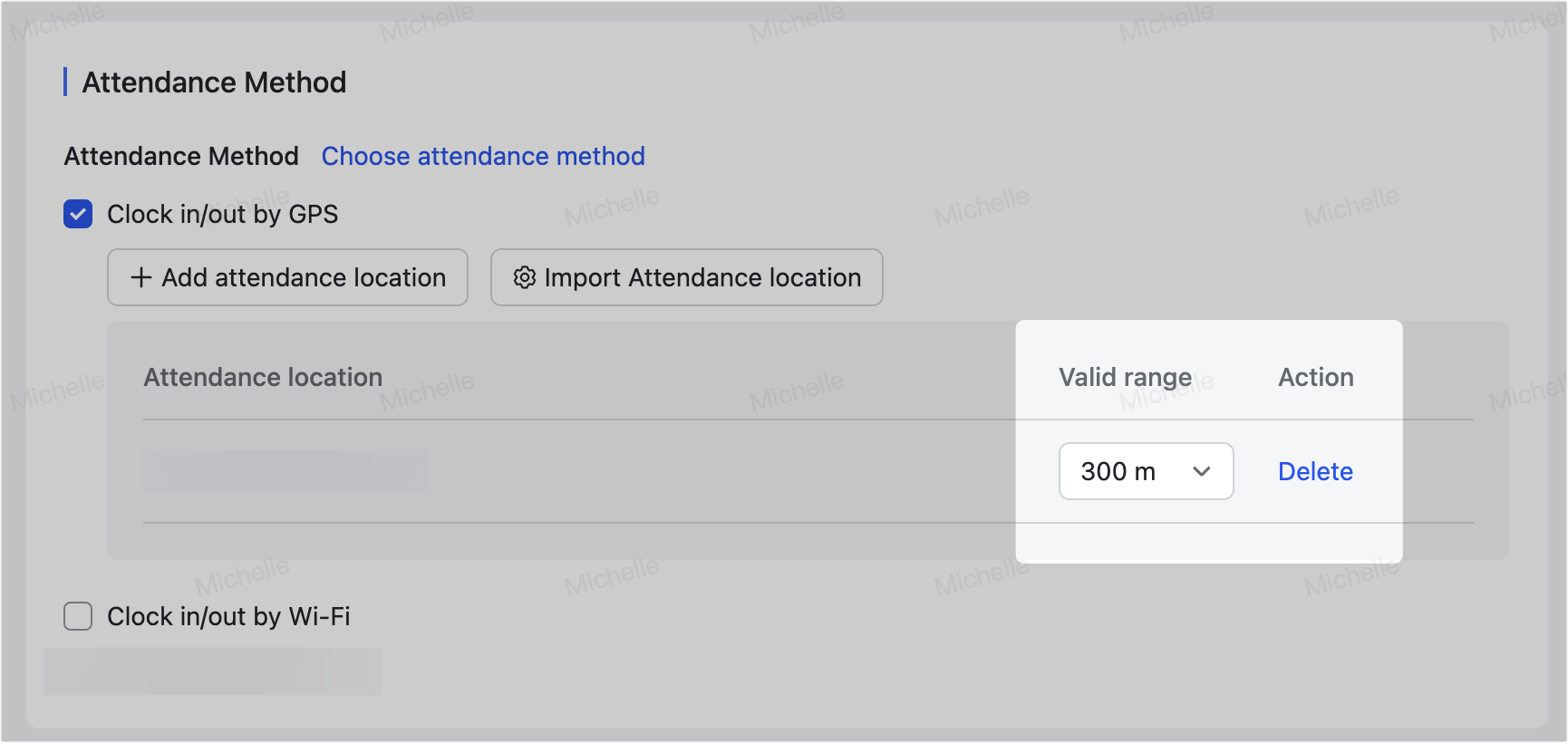 Admin | Set up GPS attendance