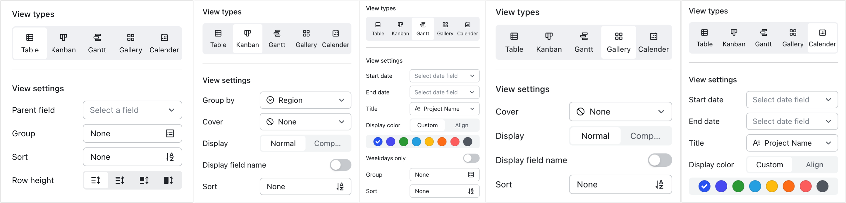 Use view blocks in dashboards