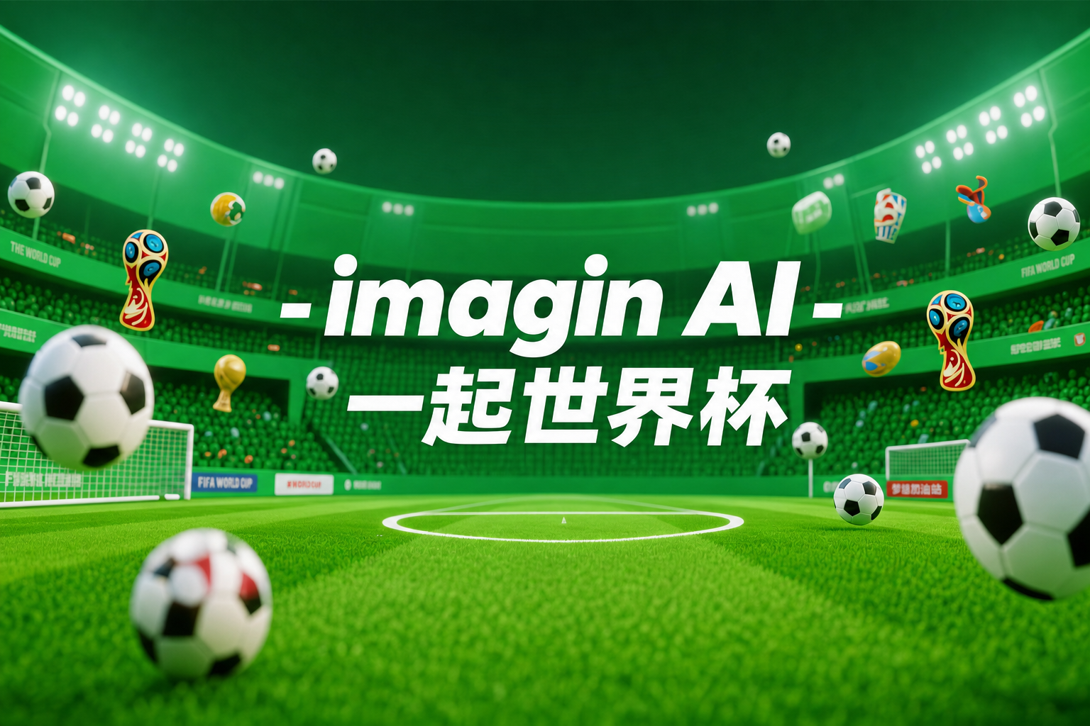 ⚽ 2026世界杯海报灵感合集：球星应援×品牌营销，用imagin AI一键生成同款！