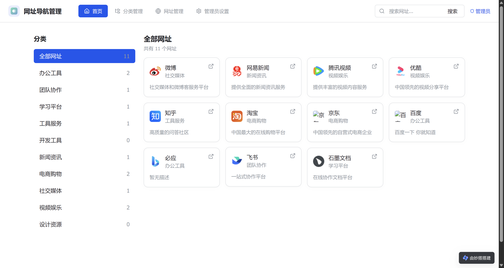网址导航管理