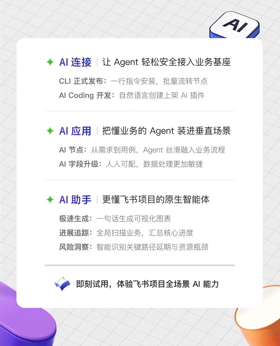飞书项目AI新能力