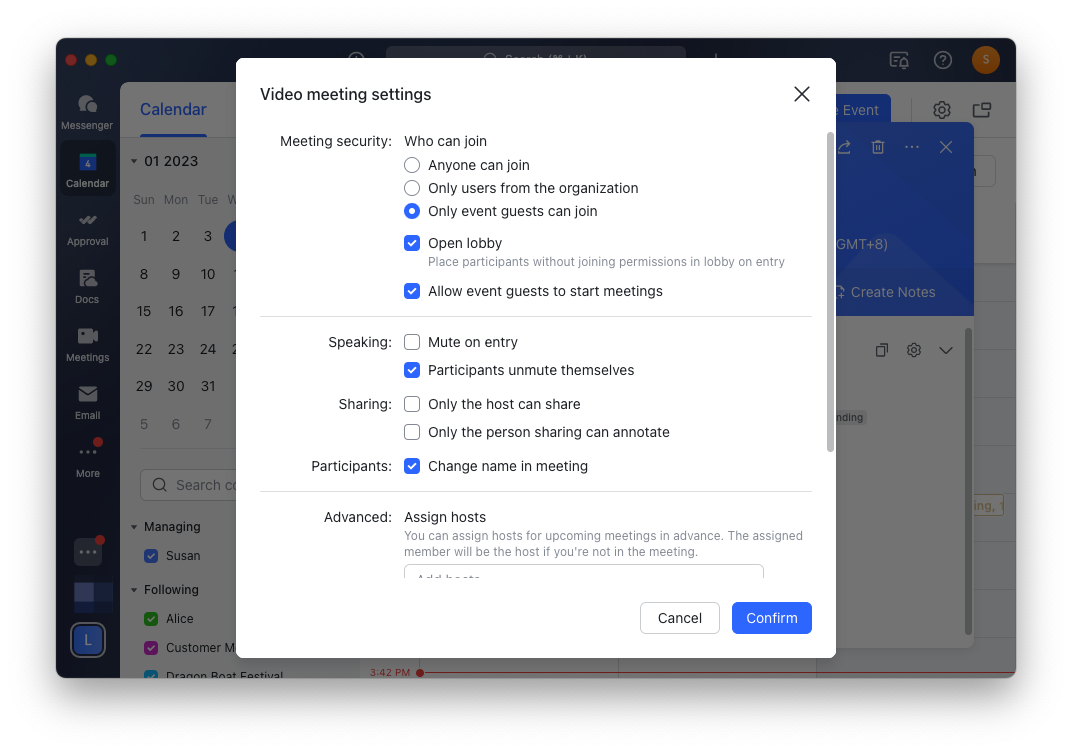 Create and use a recurring event
