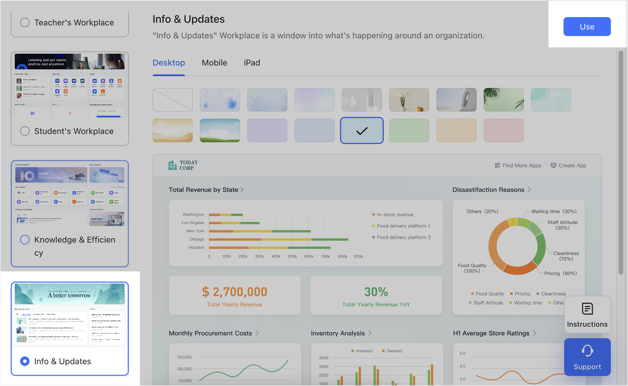 Admin | Get started with Custom Workplace
