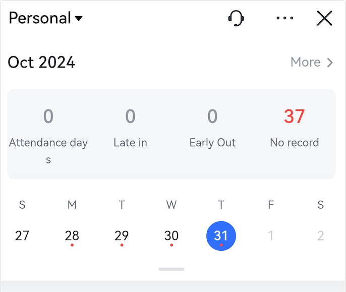 Admin | Set mobile attendance reports