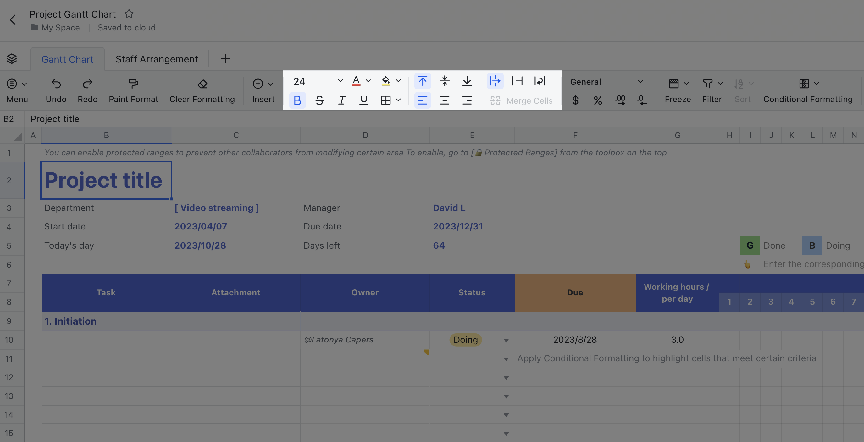 Get started with Sheets