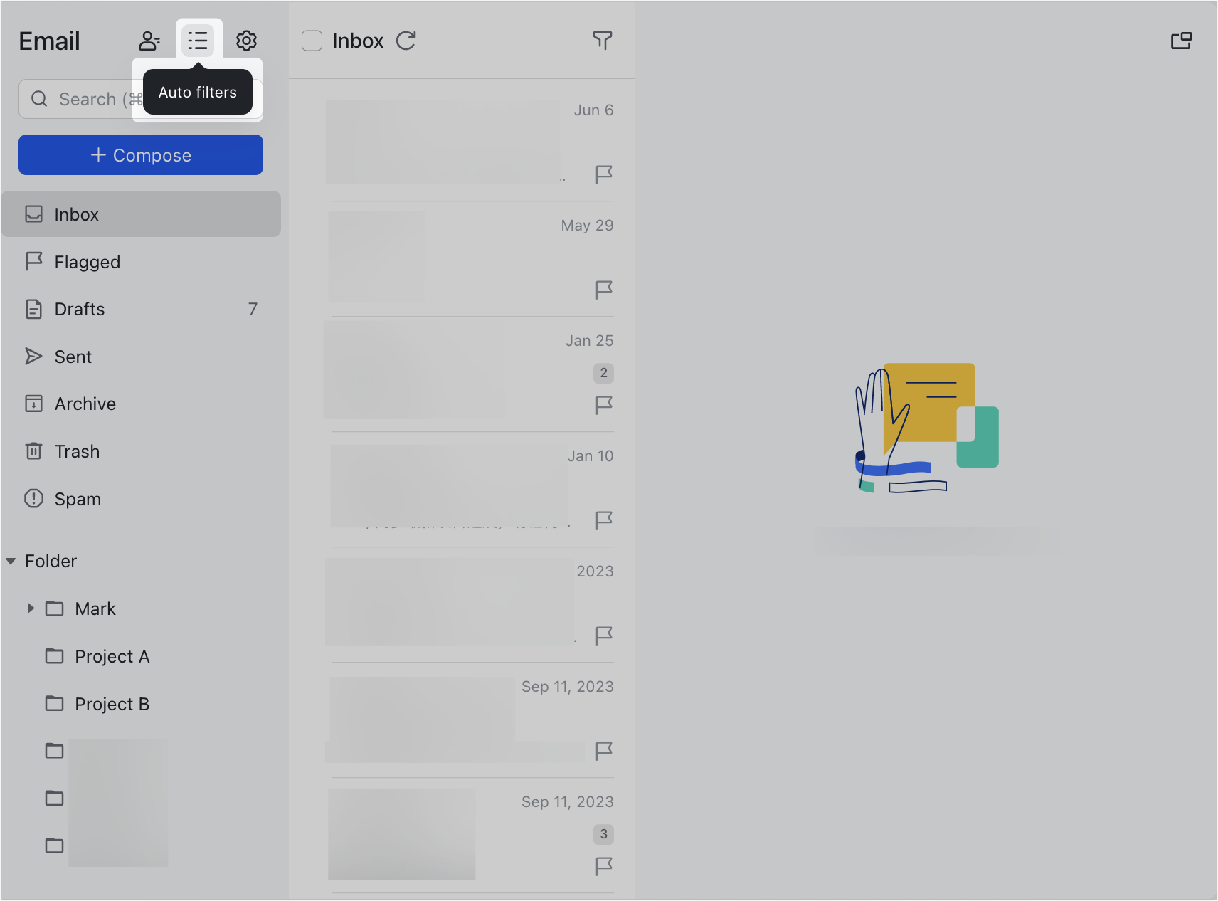 Set up email autoforwarding