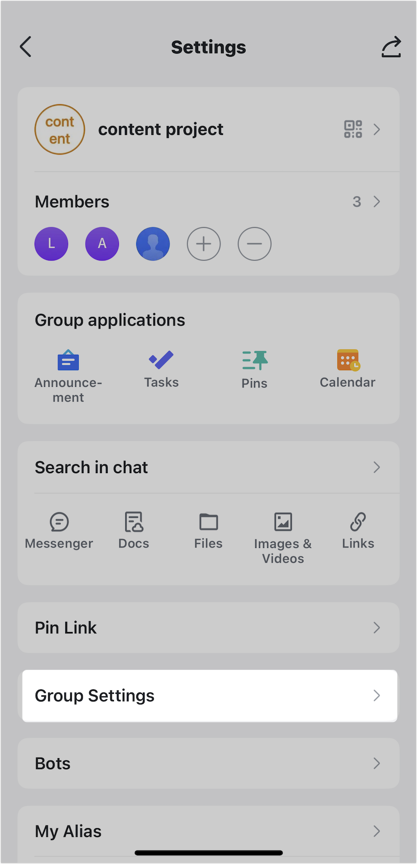 Manage group administrators