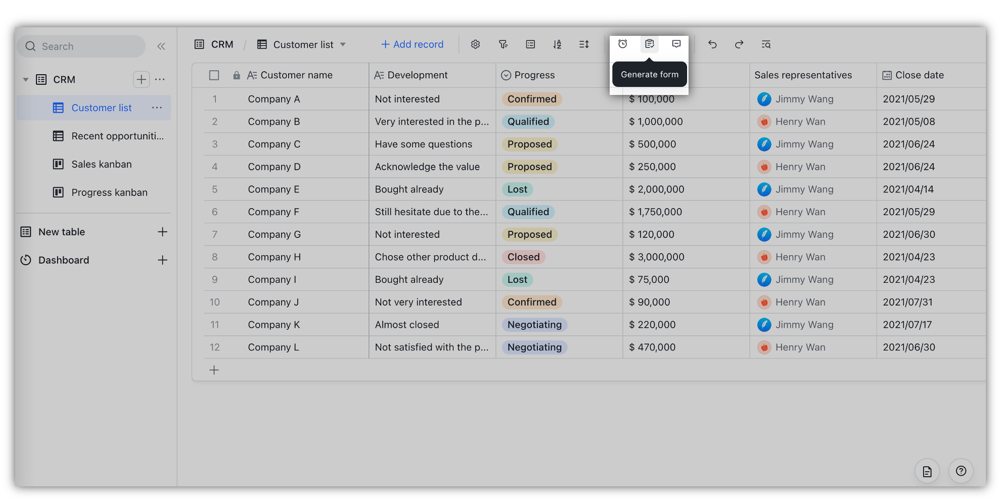 use-form-view-in-base