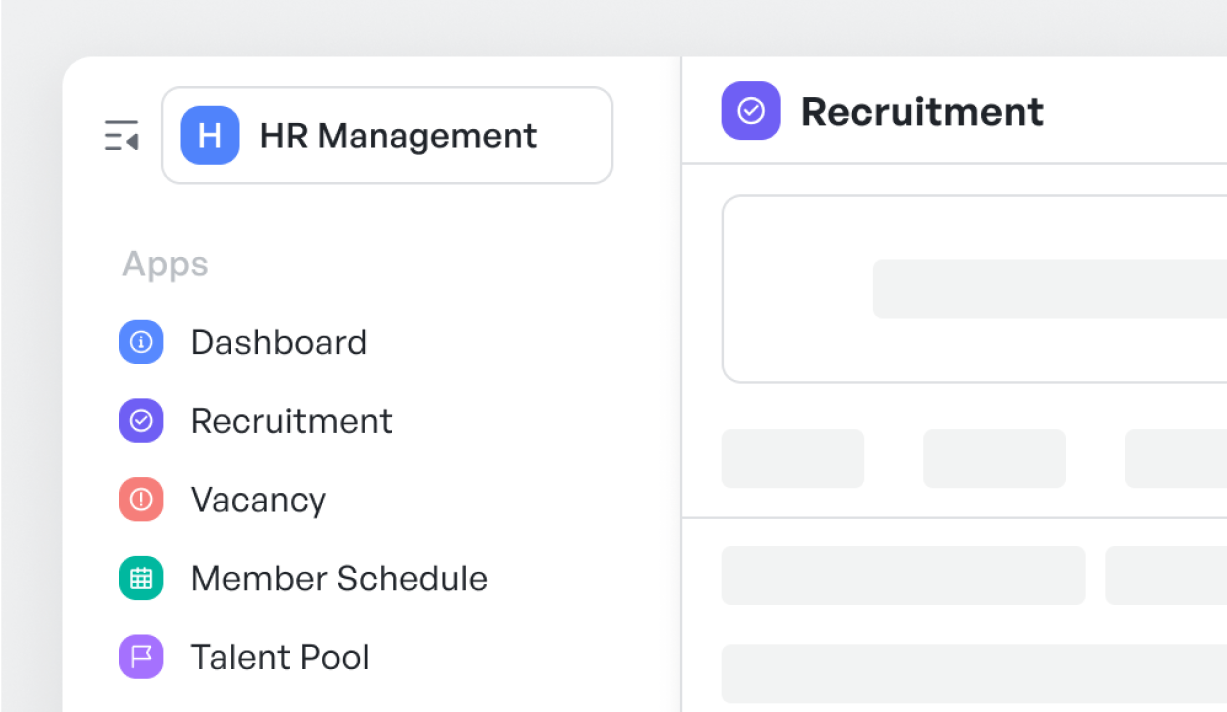 meegle recruitment management template