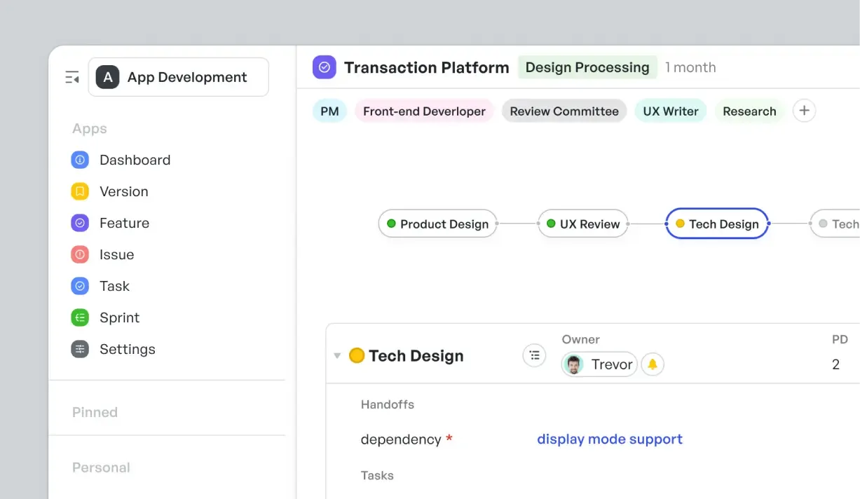 meegle app development template