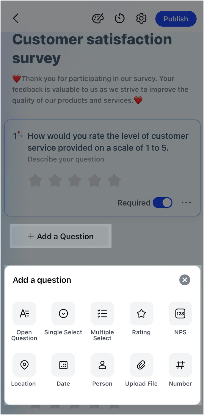 Use Feishu Forms on mobile