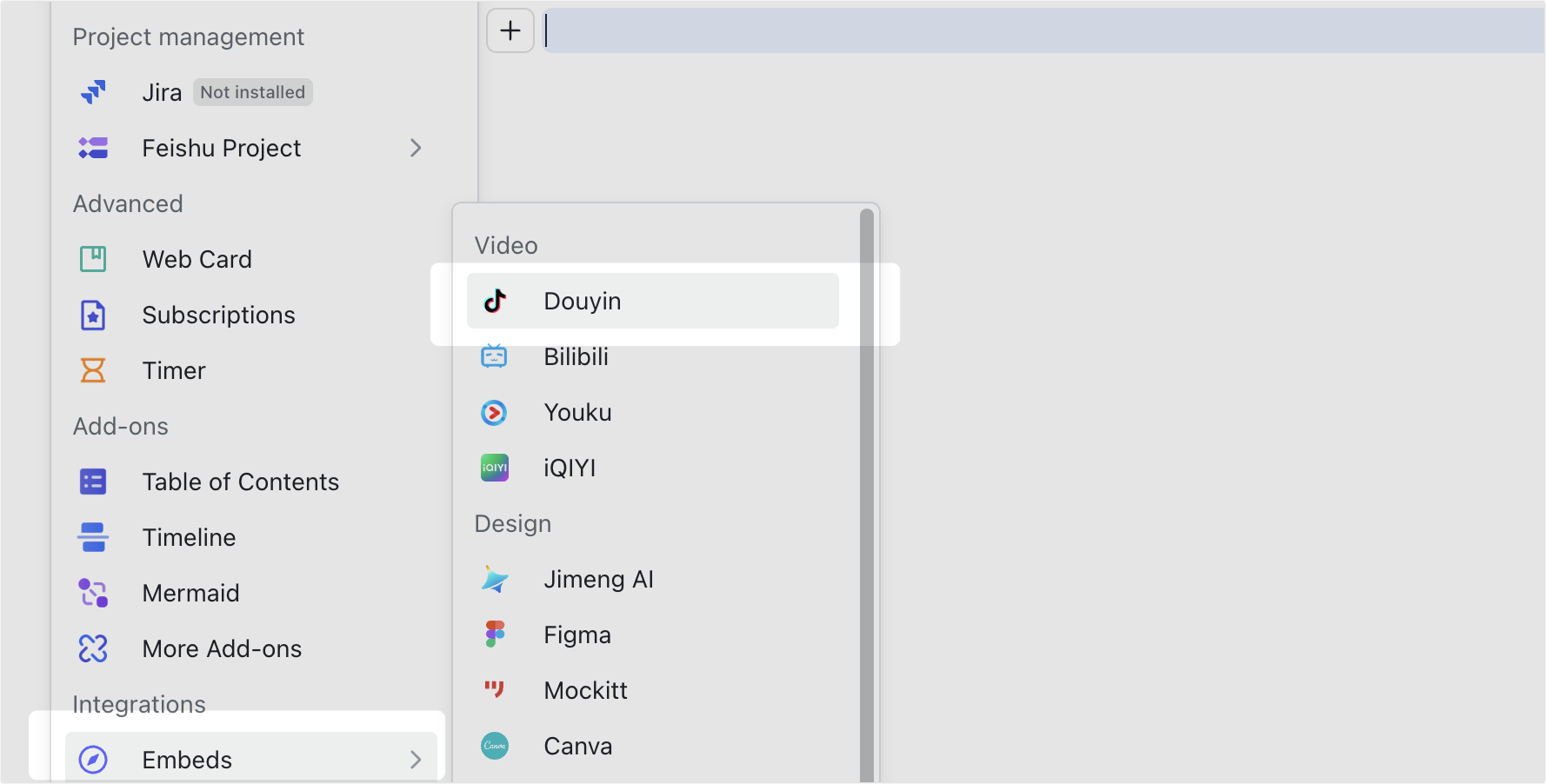 Embed videos in Docs