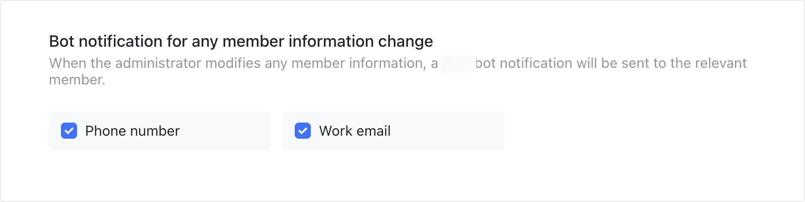 Admin | Modify member information