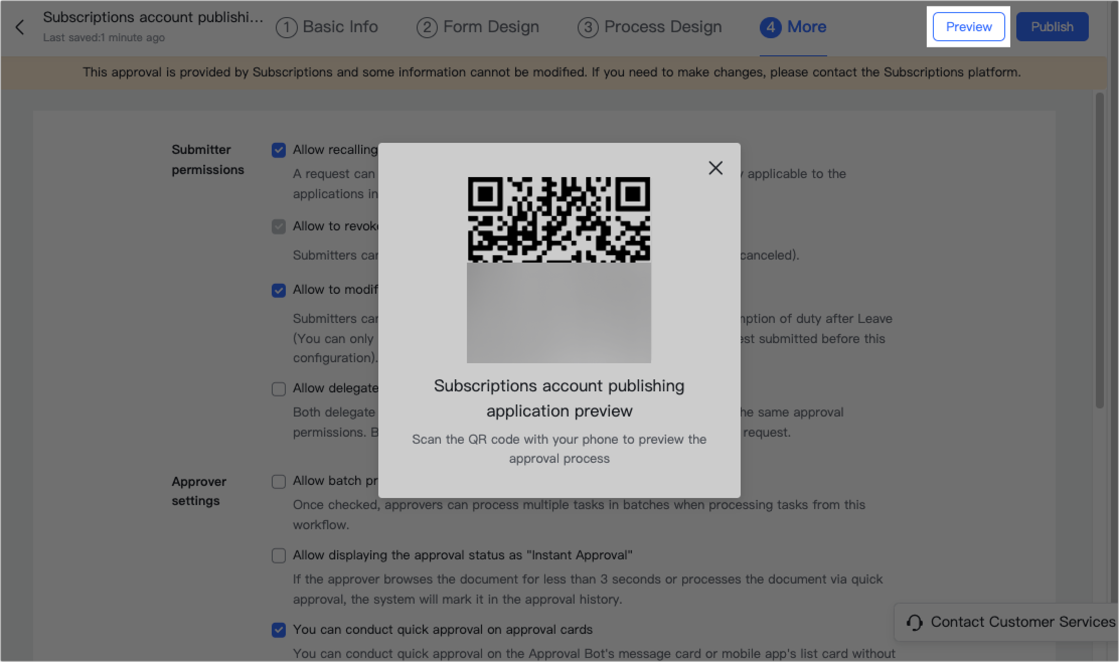 Create Subscriptions and Broadcasters accounts