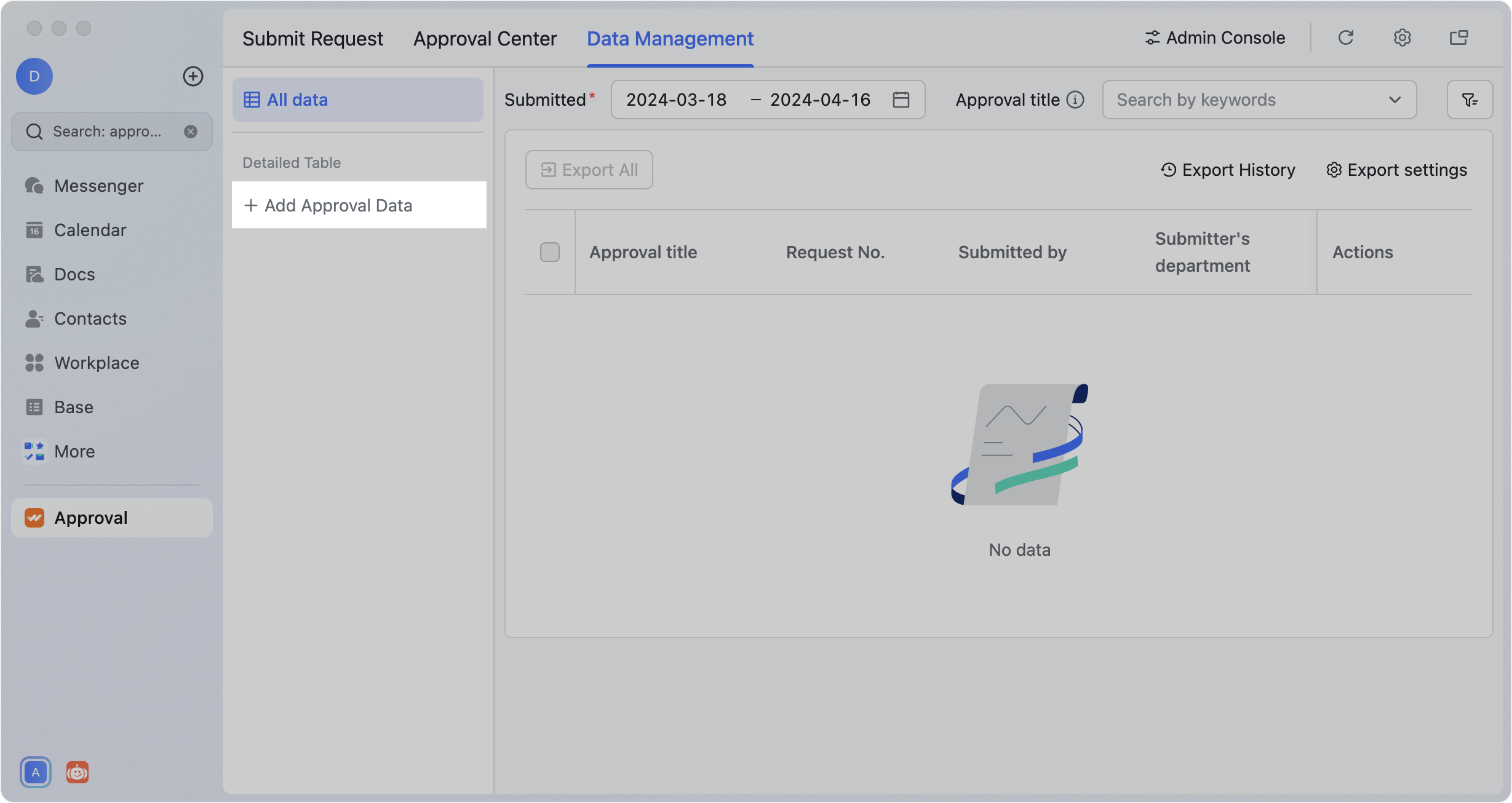 Sync data to Base from Feishu Approval