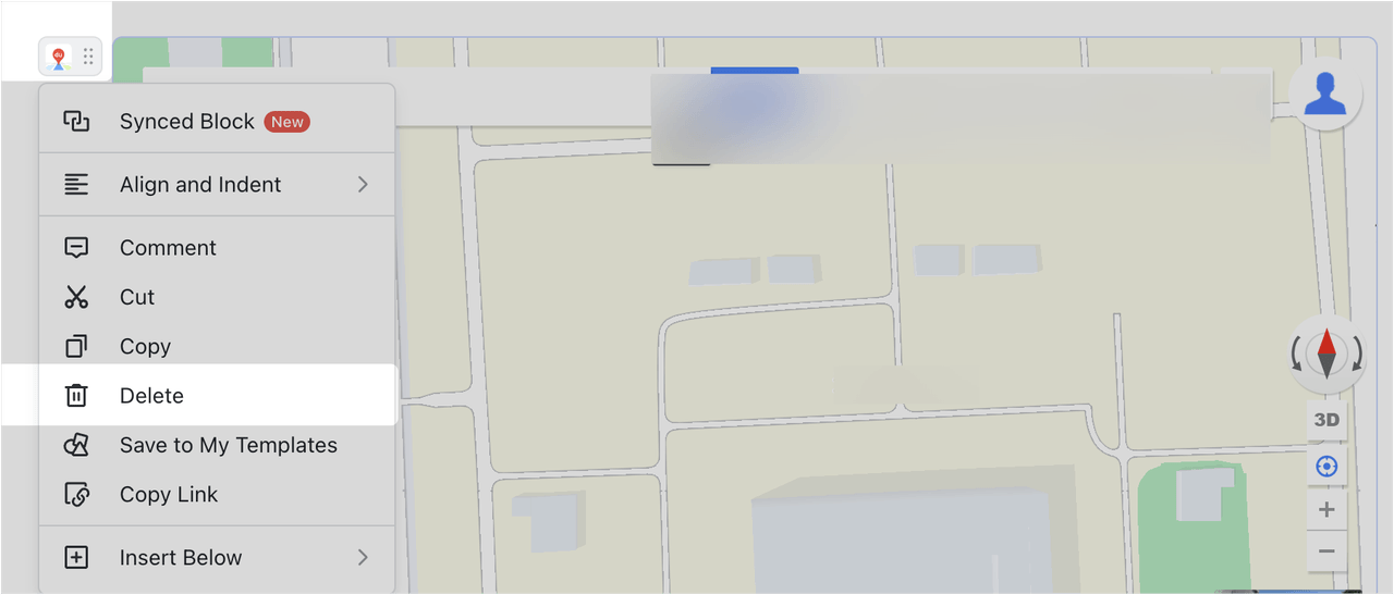 Embed maps in Docs