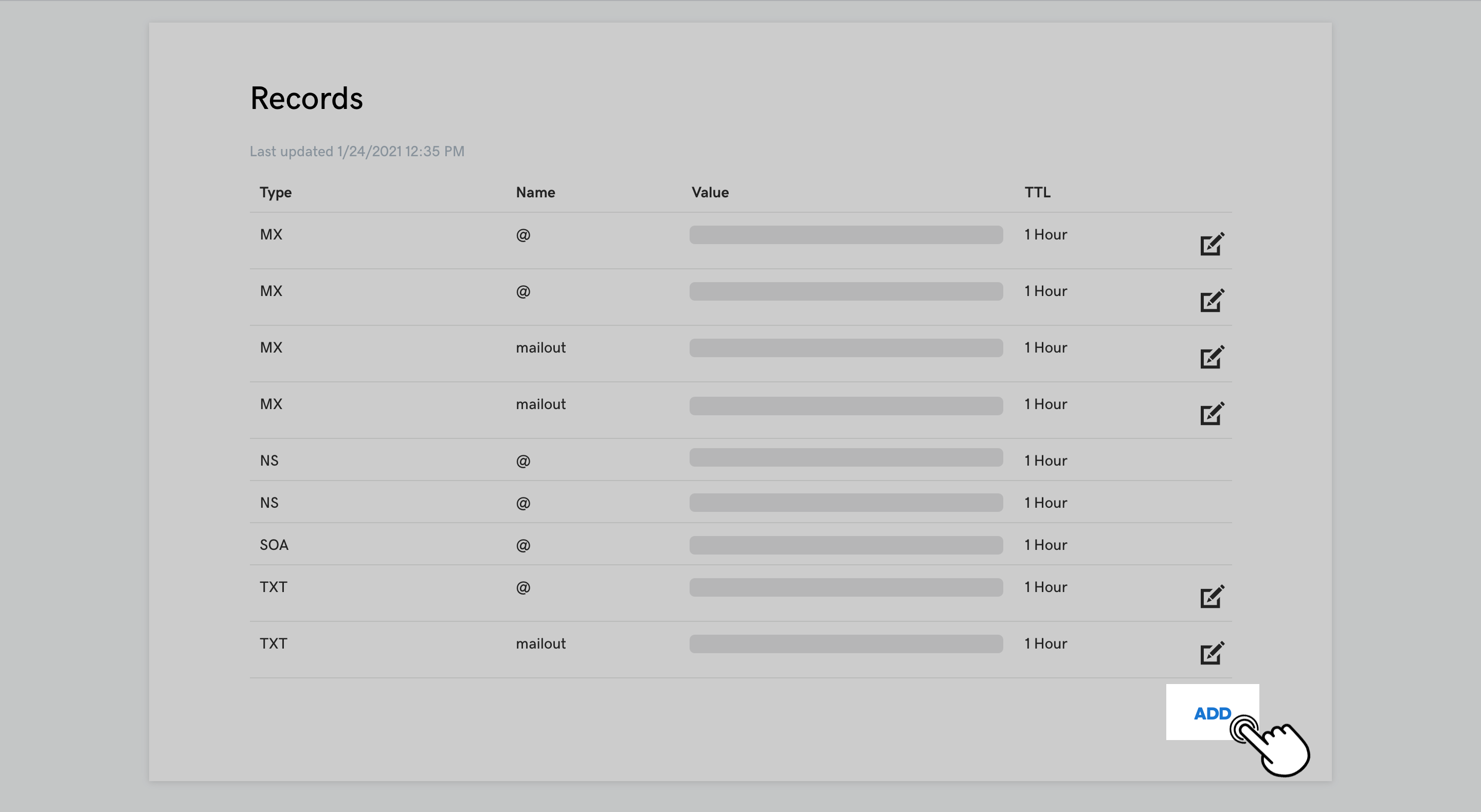 Admin Configure DNS Settings On GoDaddy