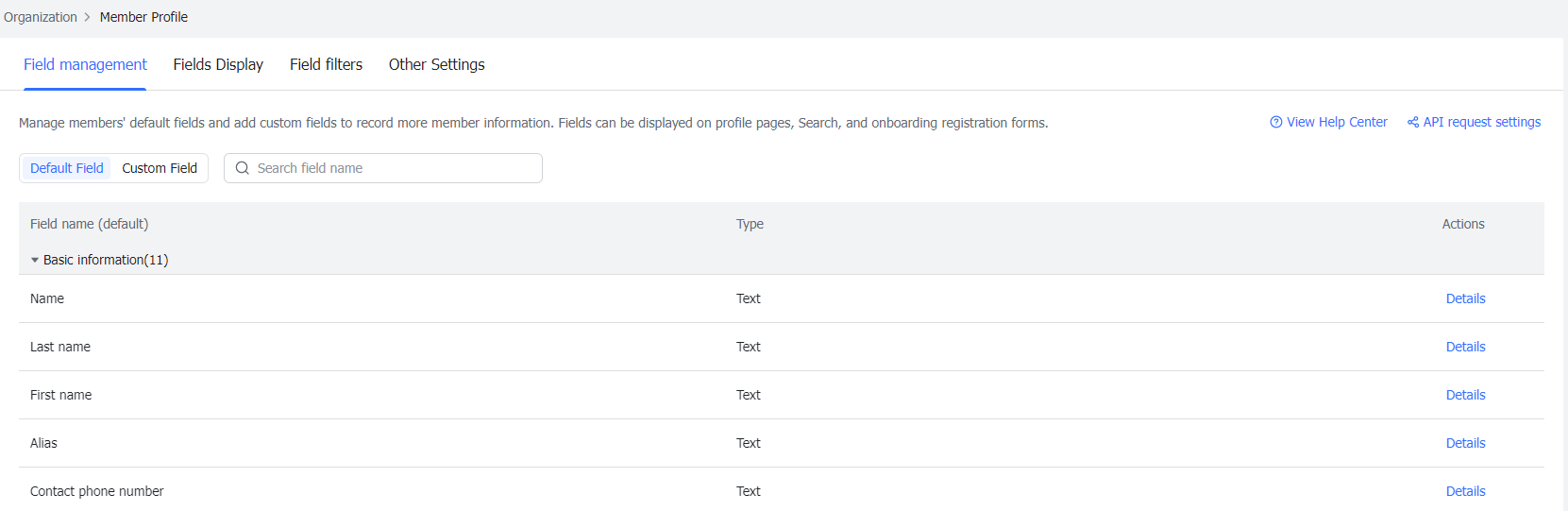 Admin | Custom workforce types