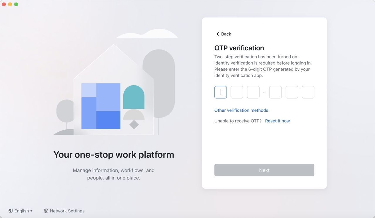Use OTP (one-time password)