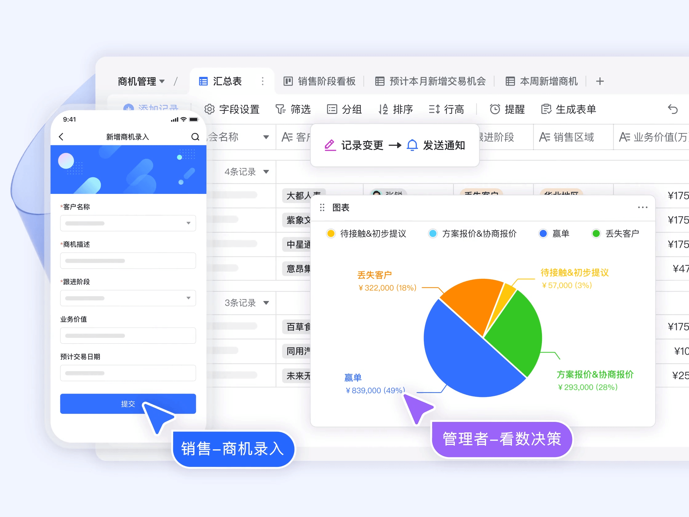 飞书多维表格｜AI 驱动的表格与业务系统搭建平台- 飞书官网